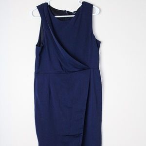 Harve Benard Navy Blue Dress